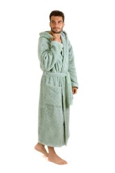 Athena unisex župan Vestis s kapucí