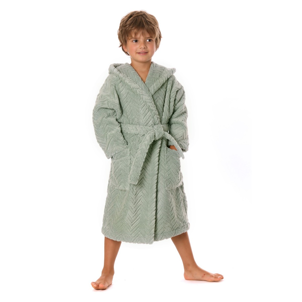 Athena luxusní dětský župan s kapucí značky Vestis