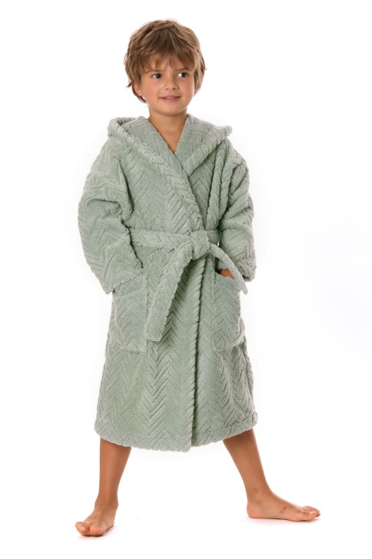 Athena luxusní dětský župan s kapucí značky Vestis