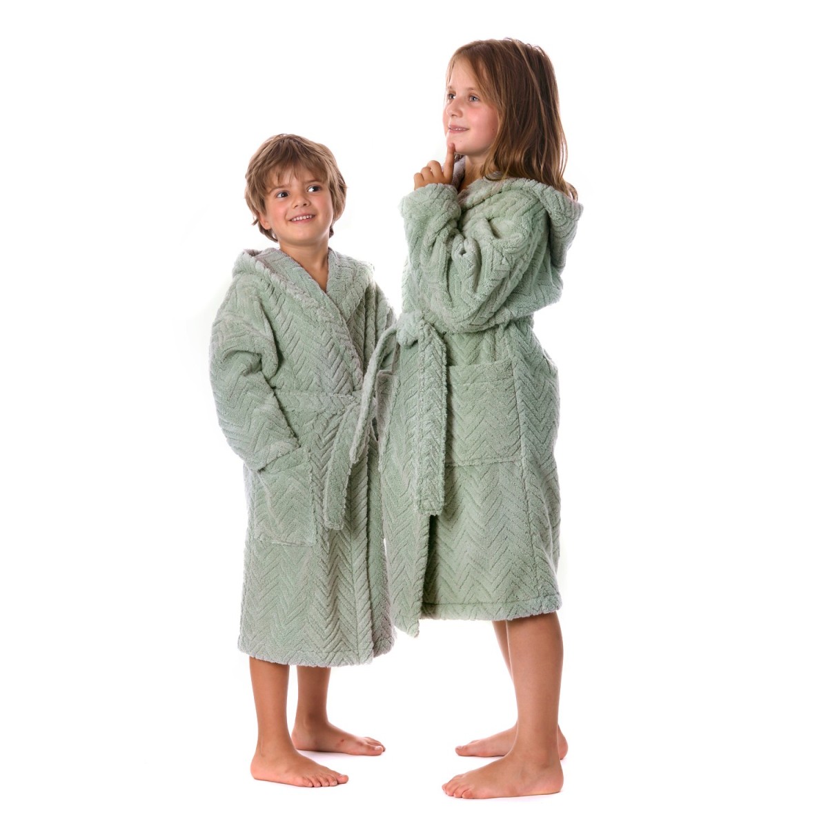 Athena luxusní dětský župan s kapucí značky Vestis