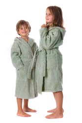 Athena luxusní dětský župan s kapucí značky Vestis