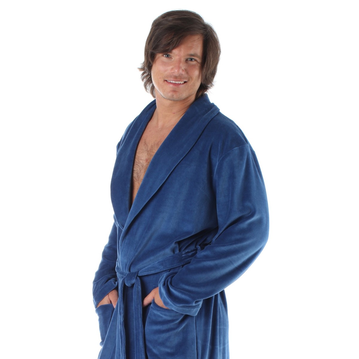 lehký pánský župan RIO se šálovým límcem značky Vestis