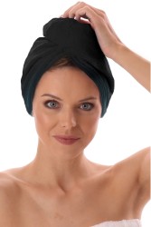 turban na vlasy pro šetrné osušení