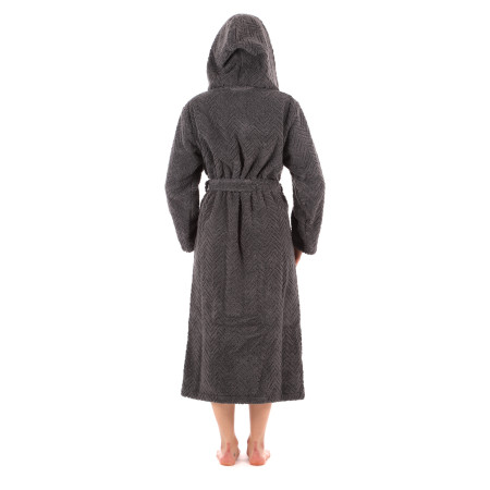 Athena unisex župan Vestis s kapucí