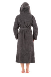 Athena unisex župan Vestis s kapucí