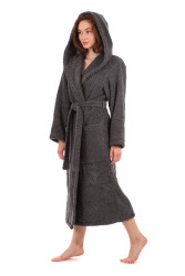 Athena unisex župan Vestis s kapucí