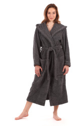 Athena unisex župan Vestis s kapucí