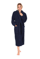 Luxusní unisex župan Athena se šálovým límcem.