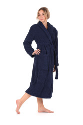 Luxusní unisex župan Athena se šálovým límcem.