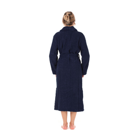 Luxusní unisex župan Athena se šálovým límcem.