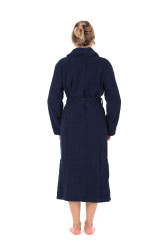 Luxusní unisex župan Athena se šálovým límcem.