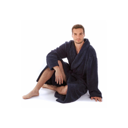 Luxusní unisex župan Athena se šálovým límcem.