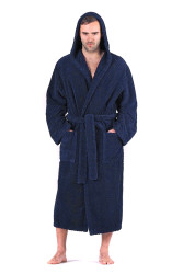 Athena unisex župan Vestis s kapucí