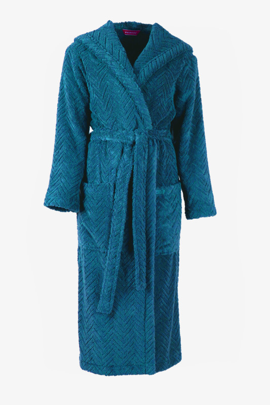 Athena unisex župan Vestis s kapucí