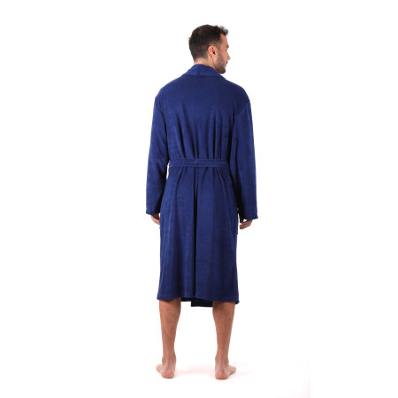 Lehký pánský župan Bari z bavlněného froté nejen na cestování.