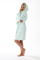 3/4 župan Siena s kapucí dámský