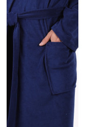 Lehký pánský župan Bari z bavlněného froté ve velikostech 3-6XL.