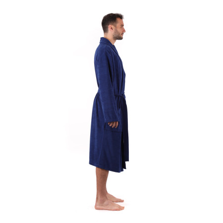 Lehký pánský župan Bari z bavlněného froté ve velikostech 3-6XL.